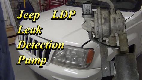 leak detection pump jeep|Location of Leak Detection Pump 